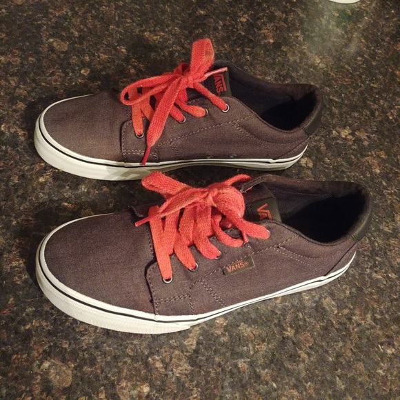 Vans Shoes - Vans grey-black sneakers 6m 7.5 w